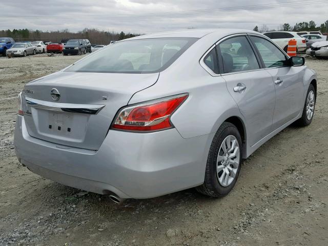 1N4AL3AP7FC141394 - 2015 NISSAN ALTIMA 2.5 SILVER photo 4