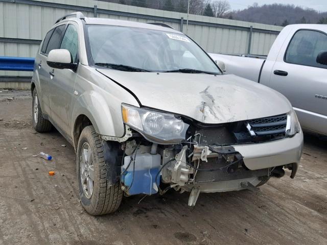 JA4MT31X27Z016707 - 2007 MITSUBISHI OUTLANDER TAN photo 1