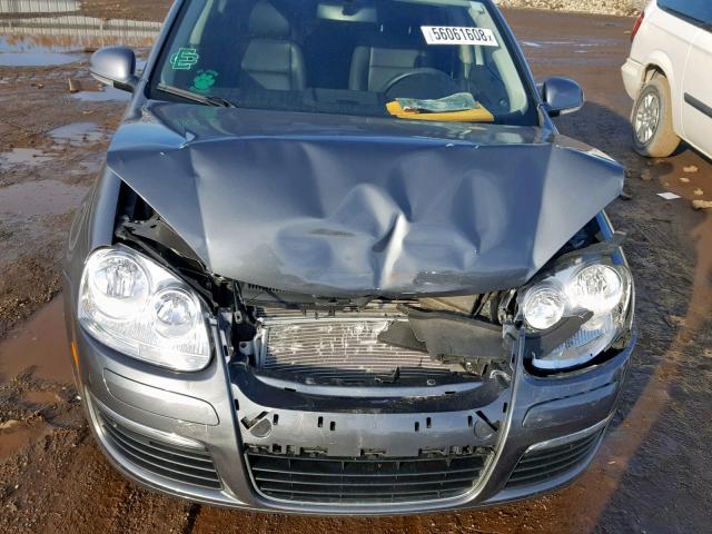 3VWST71K36M830371 - 2006 VOLKSWAGEN JETTA TDI GRAY photo 9