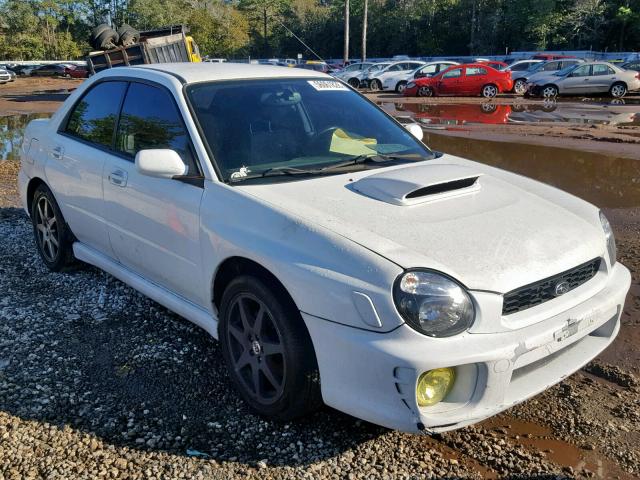 JF1GD29683G506568 - 2003 SUBARU IMPREZA WR WHITE photo 1