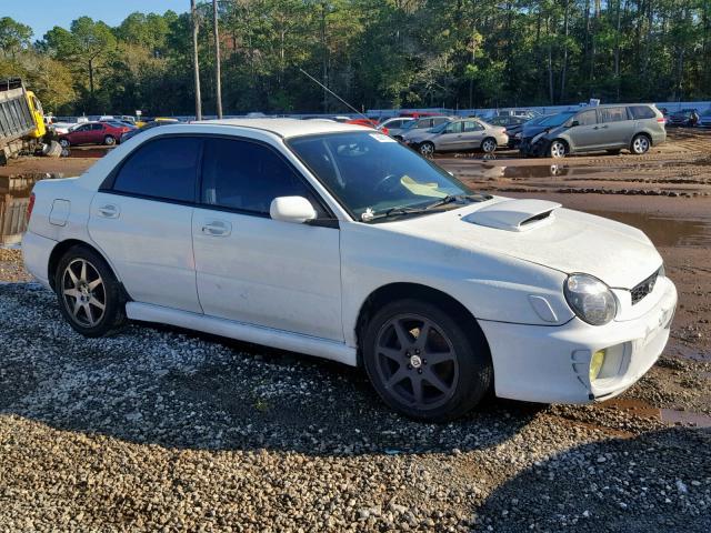 JF1GD29683G506568 - 2003 SUBARU IMPREZA WR WHITE photo 9