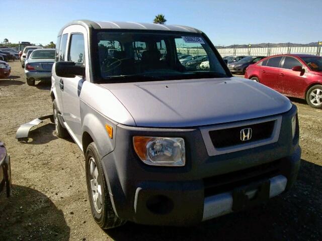 5J6YH28574L004620 - 2004 HONDA ELEMENT EX SILVER photo 1