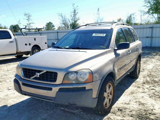 YV1CM59H941034116 - 2004 VOLVO XC90 GOLD photo 2