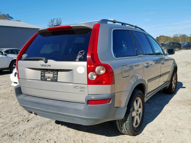 YV1CM59H941034116 - 2004 VOLVO XC90 GOLD photo 4