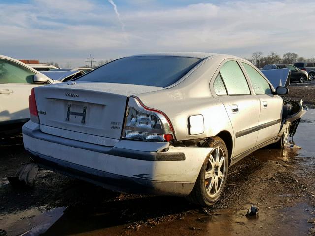 YV1RH59H142390049 - 2004 VOLVO S60 2.5T SILVER photo 4