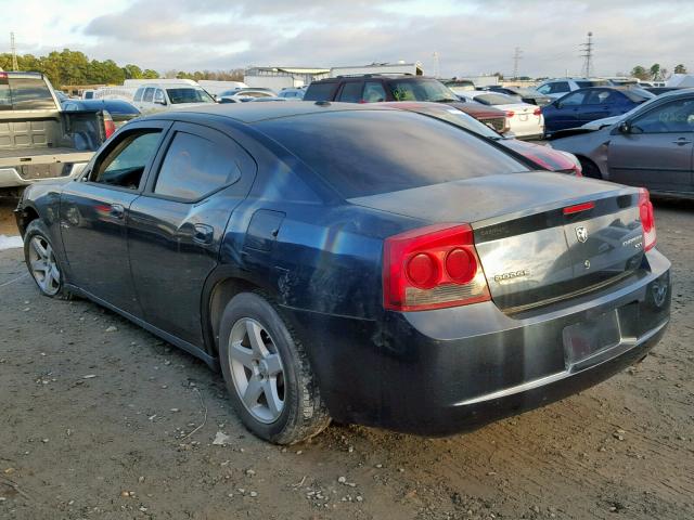 2B3KA33V29H548302 - 2009 DODGE CHARGER SX BLACK photo 3