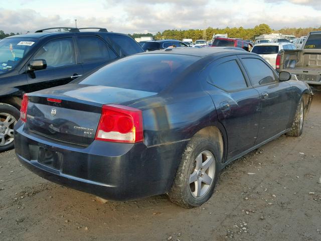 2B3KA33V29H548302 - 2009 DODGE CHARGER SX BLACK photo 4