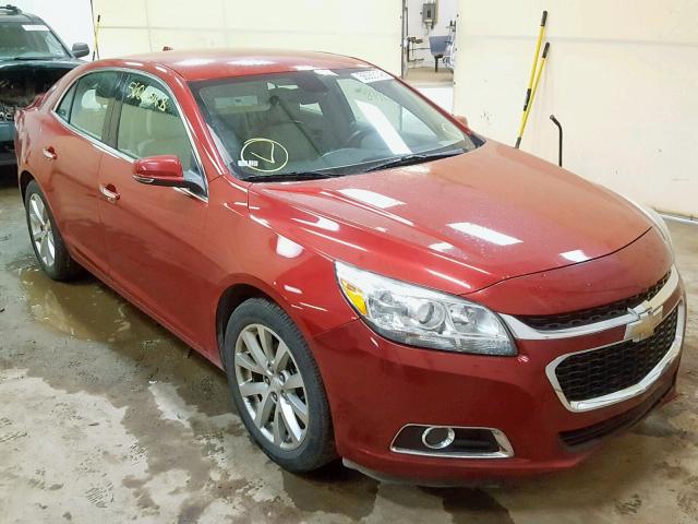 1G11H5SL9EF224625 - 2014 CHEVROLET MALIBU LTZ RED photo 1