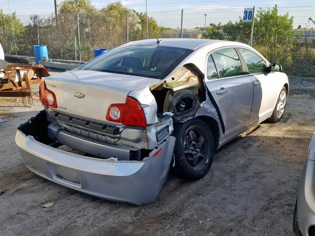 1G1ZB5E13BF211184 - 2011 CHEVROLET MALIBU LS SILVER photo 4