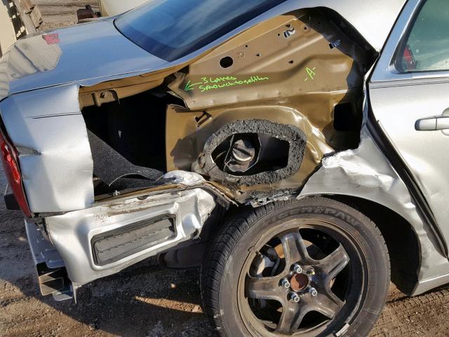 1G1ZB5E13BF211184 - 2011 CHEVROLET MALIBU LS SILVER photo 9