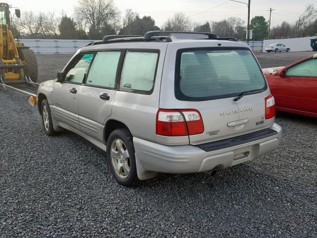 JF1SF65681H711042 - 2001 SUBARU FORESTER S TAN photo 3