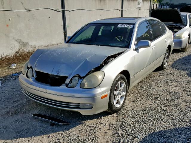 JT8BD68S3Y0115093 - 2000 LEXUS GS 300 SILVER photo 2