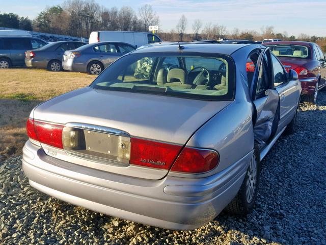 1G4HP52K05U275213 - 2005 BUICK LESABRE CU SILVER photo 4