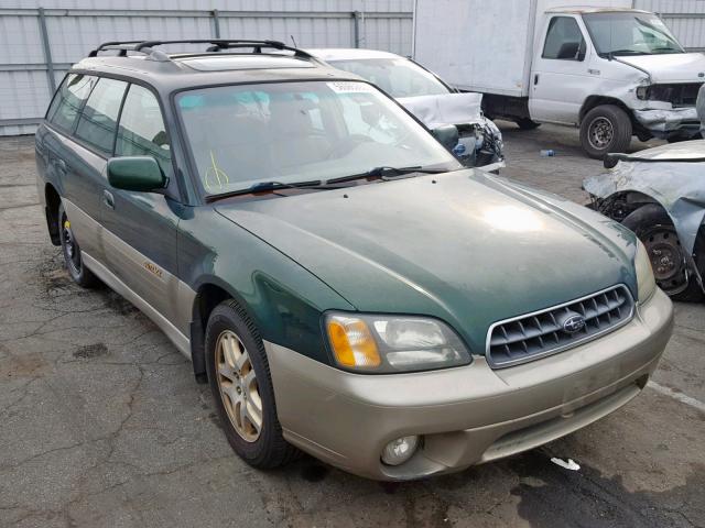 4S3BH686436616511 - 2003 SUBARU LEGACY OUT GREEN photo 1