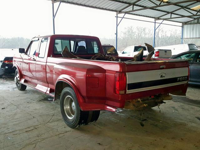 1FTJX35F2TEB52321 - 1996 FORD F350 RED photo 3