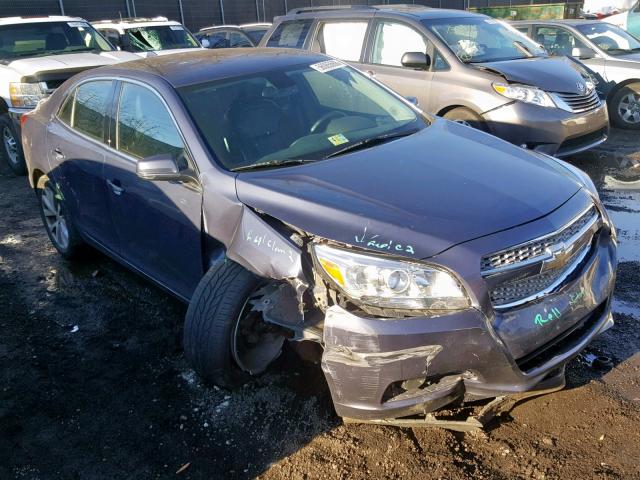 1G11H5SA1DF320441 - 2013 CHEVROLET MALIBU LTZ BLUE photo 1