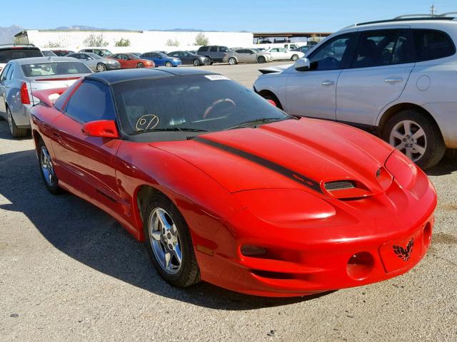 2G2FV22G922143035 - 2002 PONTIAC FIREBIRD RED photo 1