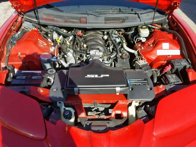 2G2FV22G922143035 - 2002 PONTIAC FIREBIRD RED photo 7