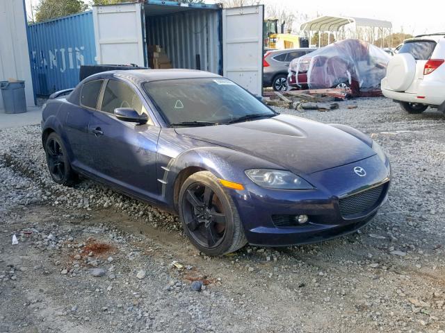 JM1FE173280215635 - 2008 MAZDA RX8 BLUE photo 1