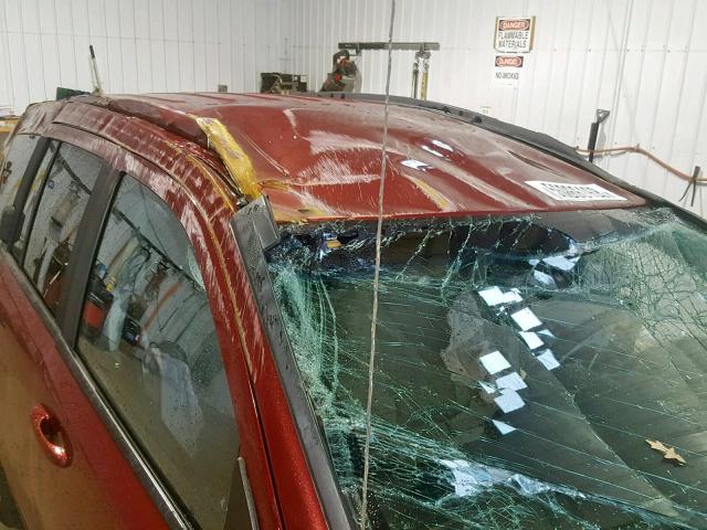 1C4NJCBA4GD600422 - 2016 JEEP COMPASS SP Qırmızı foto 9