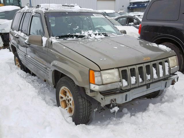 1J4GZ78Y2TC296451 - 1996 JEEP GRAND CHER BROWN photo 1