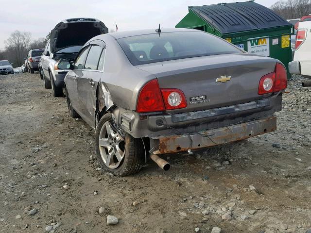 1G1ZC5EB0A4112144 - 2010 CHEVROLET MALIBU 1LT ყავისფერი ფოტო 9