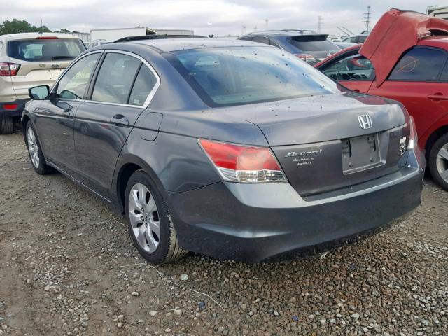 1HGCP26778A047378 - 2008 HONDA ACCORD EX GRAY photo 3