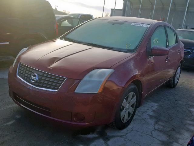 3N1AB61E17L641198 - 2007 NISSAN SENTRA 2.0 RED photo 2