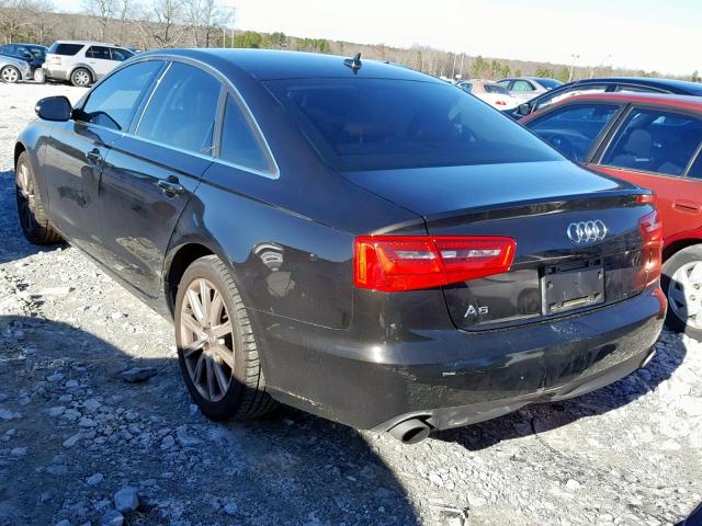 WAUDFAFC7DN152239 - 2013 AUDI A6 PREMIUM BLACK photo 3