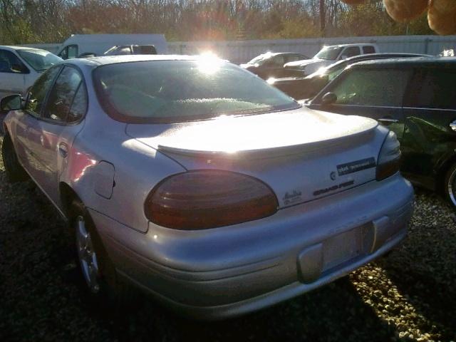 1G2WK52JX2F264063 - 2002 PONTIAC GRAND PRIX GRAY photo 3