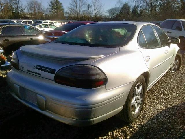 1G2WK52JX2F264063 - 2002 PONTIAC GRAND PRIX GRAY photo 4