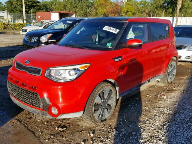 KNDJX3A58F7793074 - 2015 KIA SOUL ! RED photo 2