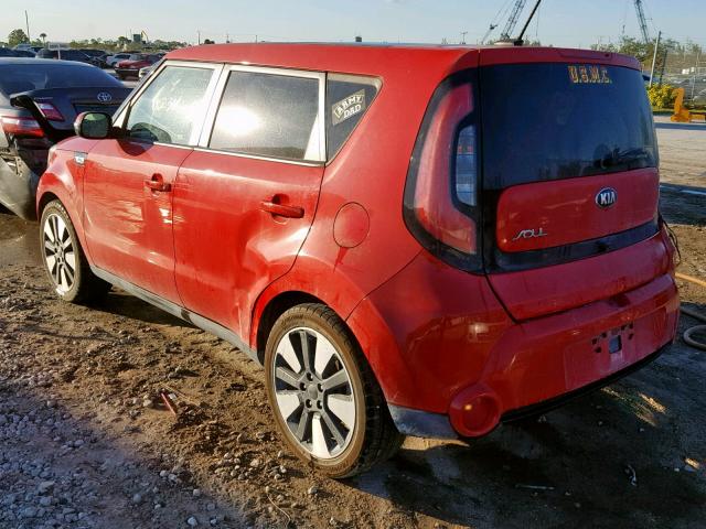 KNDJX3A58F7793074 - 2015 KIA SOUL ! RED photo 3