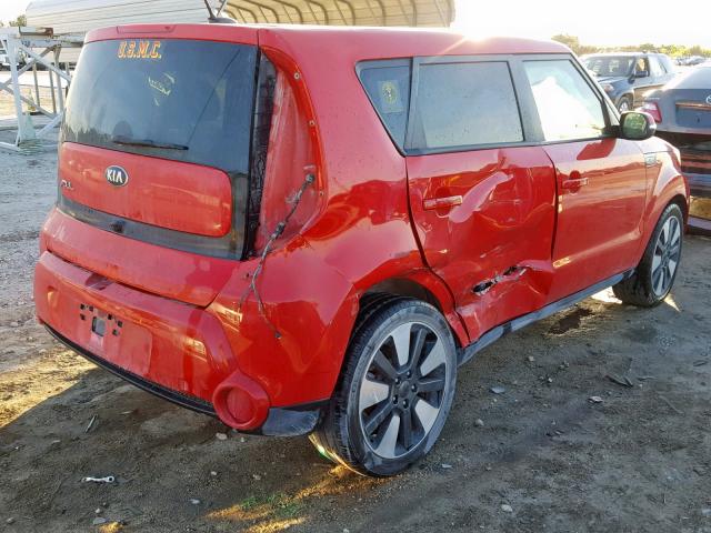 KNDJX3A58F7793074 - 2015 KIA SOUL ! RED photo 4