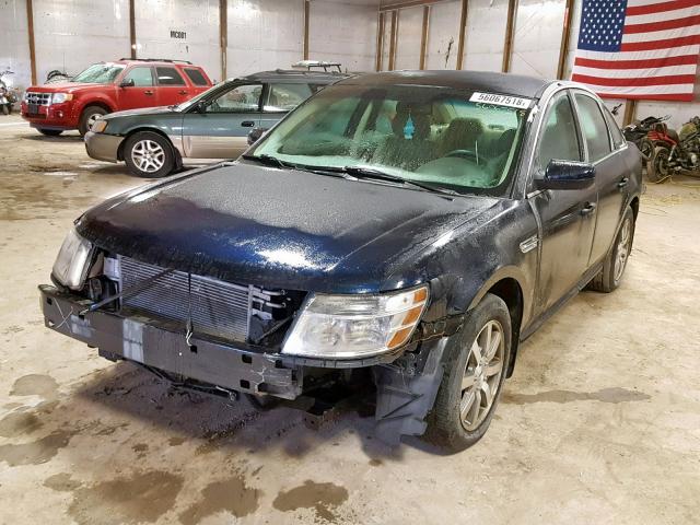 1FAHP24W79G106352 - 2009 FORD TAURUS SEL BLUE photo 2