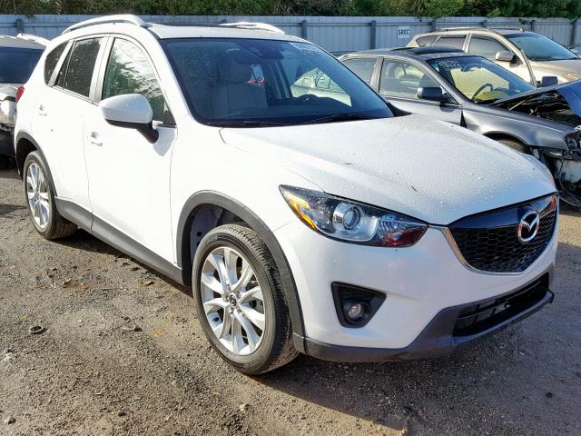 JM3KE2DY3E0321194 - 2014 MAZDA CX-5 GT WHITE photo 1