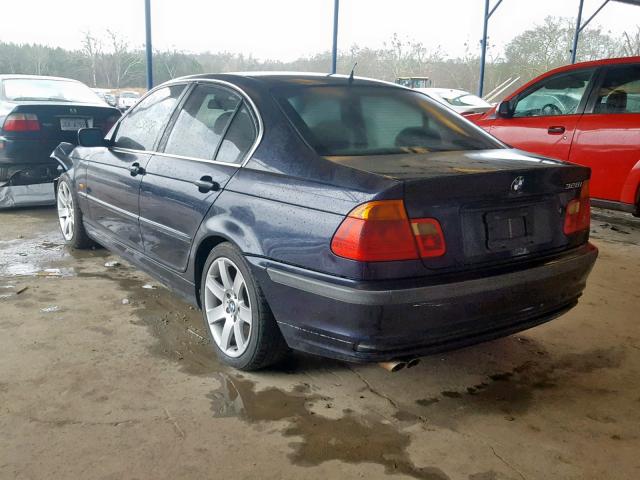 WBAAM5334XKG07206 - 1999 BMW 328I BLUE photo 3