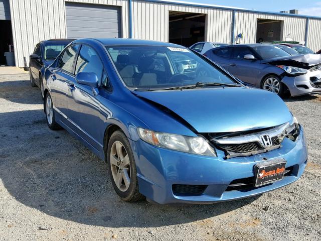 2HGFA1F63AH541941 - 2010 HONDA CIVIC BLUE photo 1