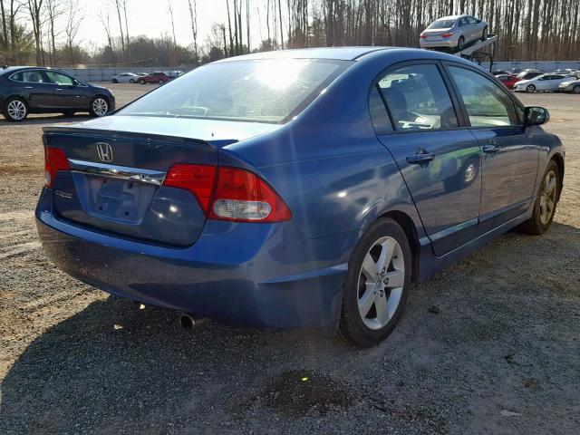 2HGFA1F63AH541941 - 2010 HONDA CIVIC BLUE photo 4