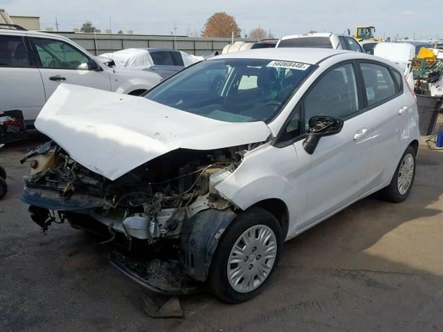 3FADP4TJ8GM136527 - 2016 FORD FIESTA S WHITE photo 2