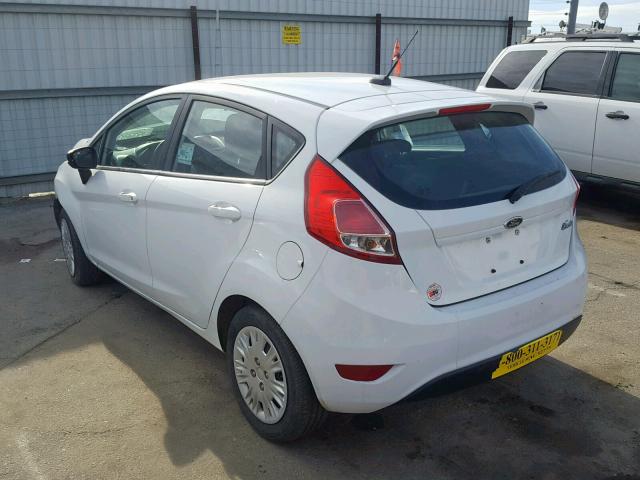 3FADP4TJ8GM136527 - 2016 FORD FIESTA S WHITE photo 3