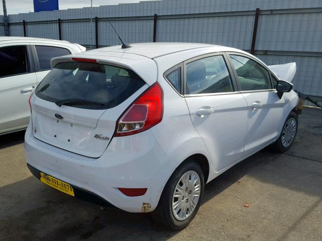 3FADP4TJ8GM136527 - 2016 FORD FIESTA S WHITE photo 4