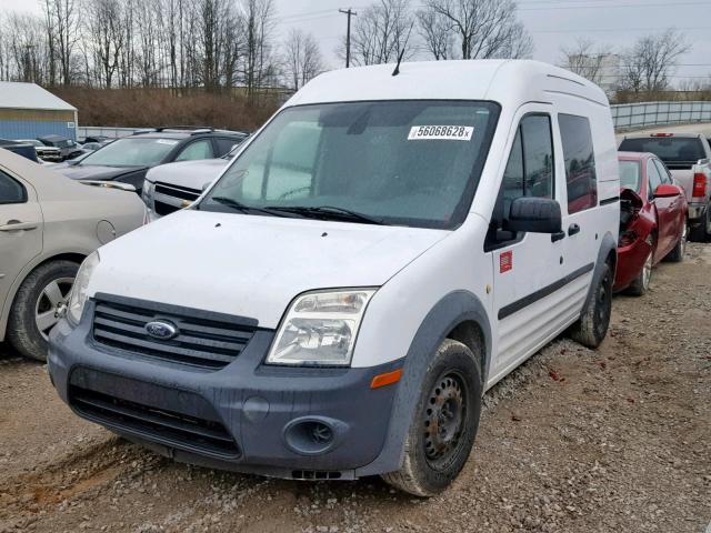 NM0LS6AN1DT135879 - 2013 FORD TRANSIT CO WHITE photo 2