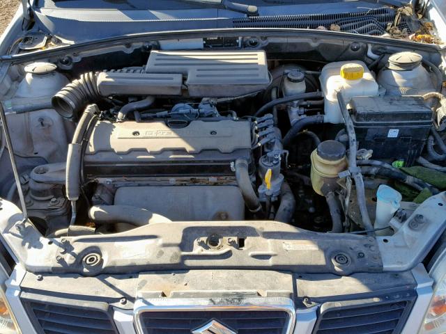 KL5JJ52Z74K929807 - 2004 SUZUKI FORENZA LX SILVER photo 7