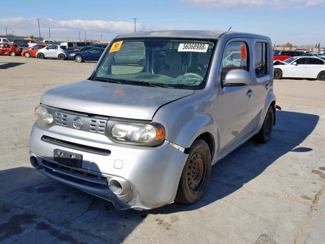 JN8AZ2KR5AT167055 - 2010 NISSAN CUBE BASE SILVER photo 2