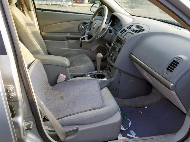 1G1ZS53816F121487 - 2006 CHEVROLET MALIBU LS 银色 照片 5