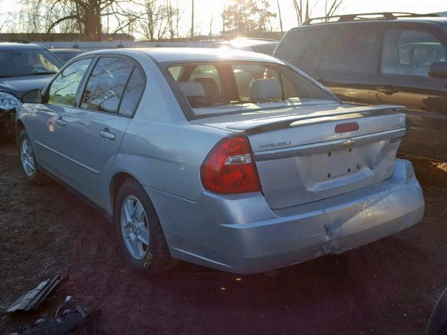 1G1ZT54895F270336 - 2005 CHEVROLET MALIBU LS 银色 照片 3