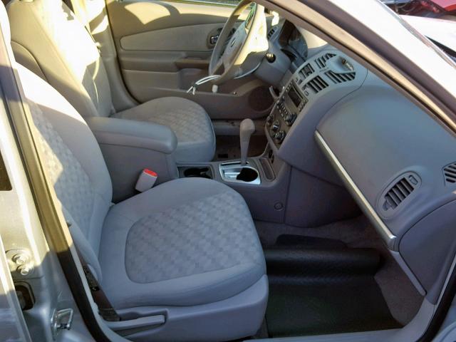 1G1ZT54895F270336 - 2005 CHEVROLET MALIBU LS 银色 照片 5