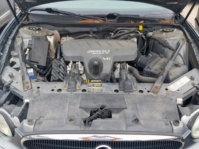 2G4WC532151271085 - 2005 BUICK LACROSSE C GRAY photo 7