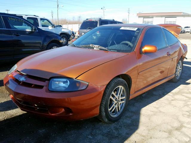 1G1JH12F147167574 - 2004 CHEVROLET CAVALIER L ORANGE photo 2